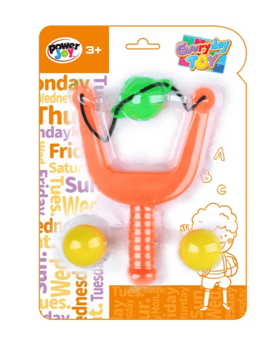 Power Joy Everyday Toy Slingshot Assorted (Style and Color May Vary) - Marah Kids