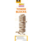 Power Joy Tower Blocks 54 pieces with 4 Dices - Marah Kids