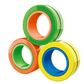 Power Joy Fidget Toy Magnetic Rings 3 pieces - Marah Kids