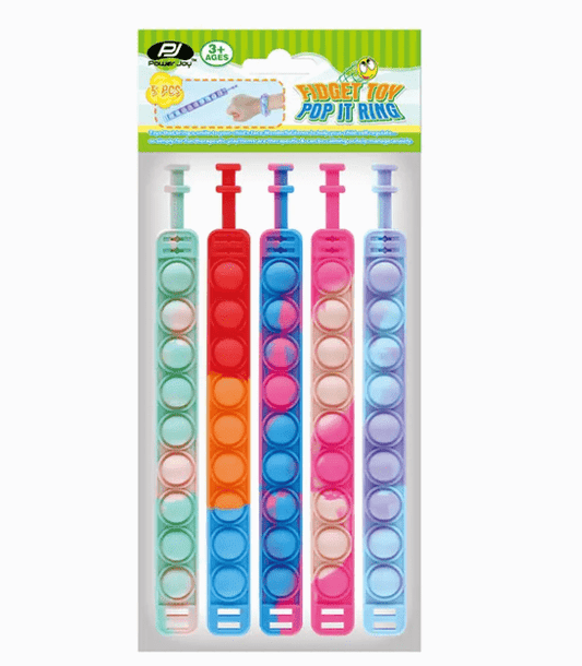 Power Joy Sensory Fidget Toy Pop It Ring - Marah Kids