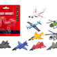 Power Joy Vroom Vroom Diecast Aircraft, Assortment - Marah Kids