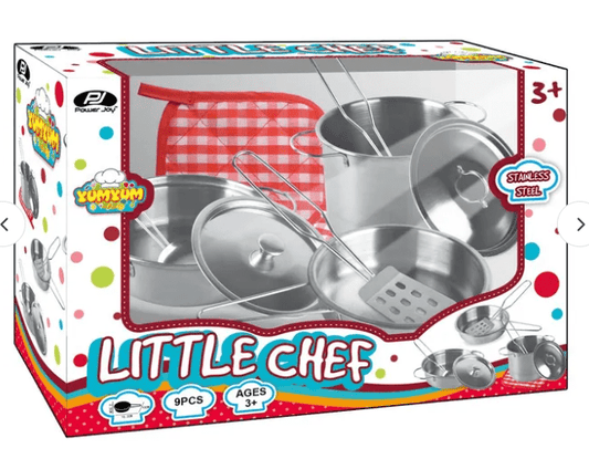 Power Joy Yumyum Little Chef Stainless Steel - Marah Kids