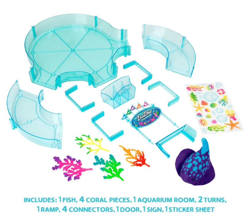 Zhu Zhu Aquarium Starter Set with Fish - Marah Kids