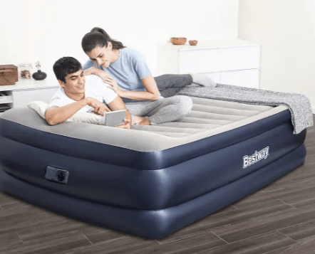 BESTWAY Airbed Queen B.I Ac Pump 203X152X36 - Marah Kids