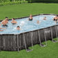 BESTWAY Powrstel Plset Oval 732X366X122Cm - Marah Kids