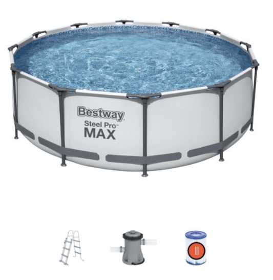 Bestway Poolset Steelpro Max 366X100Cm - Marah Kids