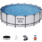 BESTWAY Poolset Steelpro Max 488X122 - Marah Kids