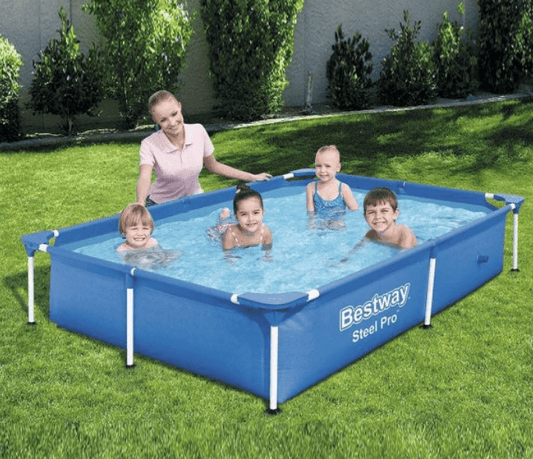 BESTWAY Pool Steelpro 221X150X43Cm M.M - Marah Kids
