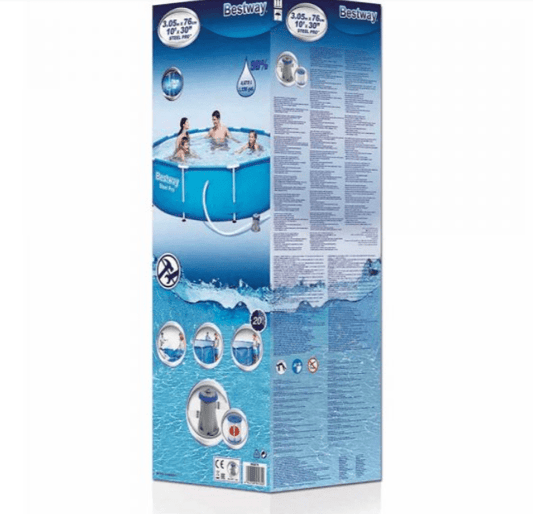 BESTWAY Poolset Steelpro 305X76Cm - Marah Kids