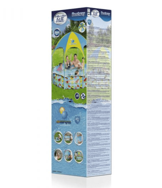 BESTWAY Pool Splash N Shade 244X51 - Marah Kids