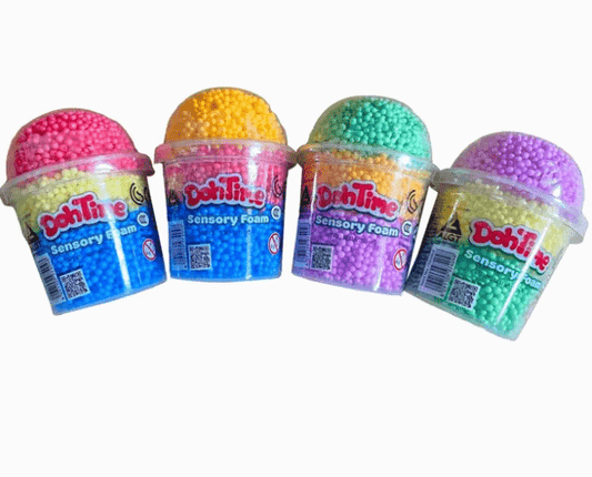 DOHTIME SENSORY FOAM 3COLORS PDQ12 WOC - Marah Kids