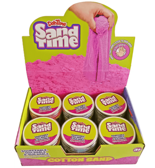 SANDTIME COTTON SAND 250G PDQ12 WOC - Marah Kids