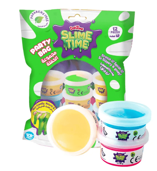 SLIMETIME PARTY BAG 12CANS 340g - Marah Kids