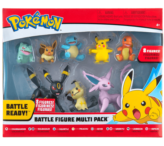 Pokemon Battle Multi Figure Pack of 8 - Marah Kids