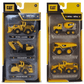 Cat Die Cast Metal 4" 3Pack Asst - Marah Kids