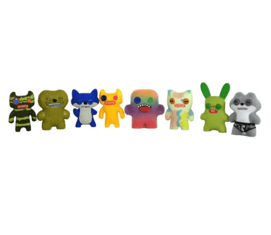 Fuggler - 8 - In - 1 Collectible Deluxe Figure Pack Style And Color May Vary - Marah Kids