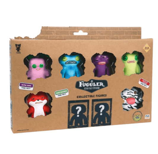 Fuggler - 8 - In - 1 Collectible Deluxe Figure Pack Style And Color May Vary - Marah Kids