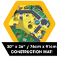 Cat Little Machine Construction Mat - Marah Kids