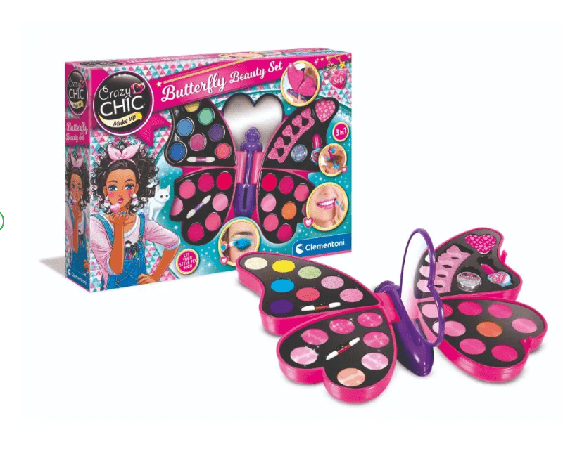 CLEMENTONI Crazy Chic Butterfly Beauty Set - Marah Kids
