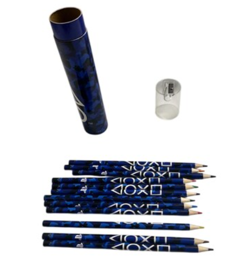 SONY PLASTATION PLAY IN CAMO PEN 12PC SET
