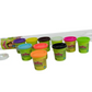Dohtime Dough Pvc Tube 60Cm 10Pcs 3Oz