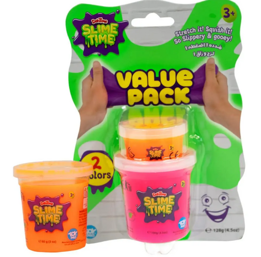 Slimetime Value Pack 1Oz & 3Oz Slime Can