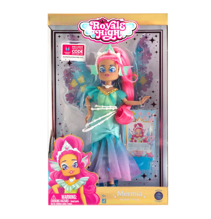 Royale High Fashion Doll+Acc. 9Inches 4Asst