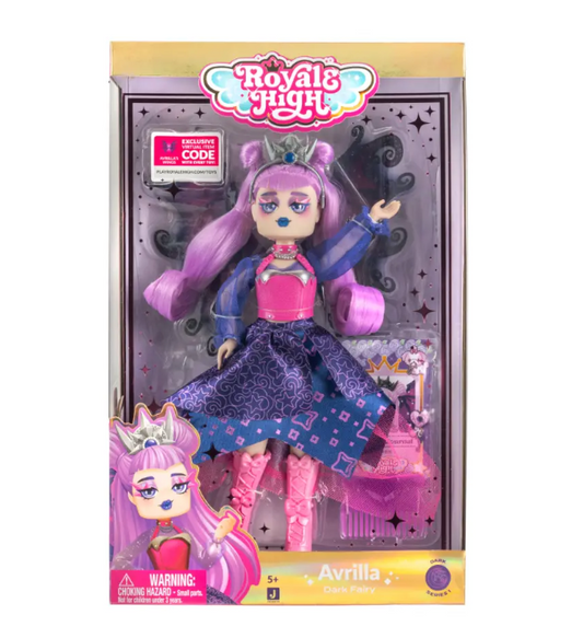 Royale High Fashion Doll+Acc. 9Inches 4Asst