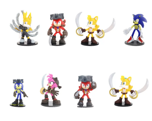 Sonic Figure Action 4Pack Window Box 3Inch 1pc