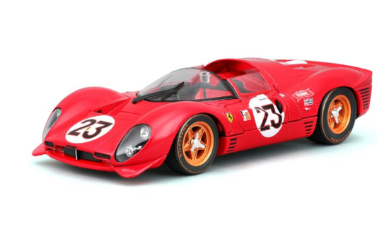 Bburago 1:24 Ferrari Racing Model Kit (without plastic stand) - 330 P4 Daytona (1967)
