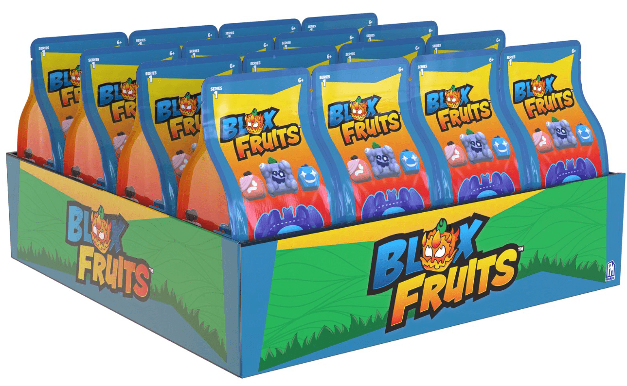 Blox Fruits Squishy Figures, Assorted 1 Piece (Style & Color May Vary) - Marah Kids