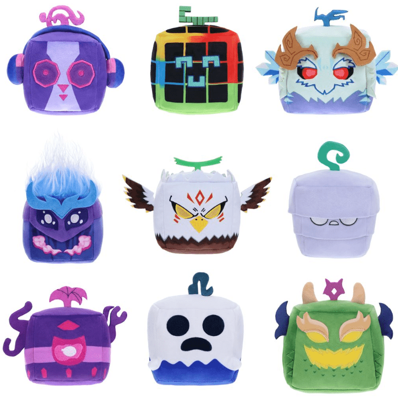 Blox Fruits Collectible Plush 4" | Assorted Style & Color - Marah Kids