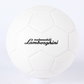 Lamborghini 2 Machine Sewing Pvc Soccer Ball - White - Marah Kids