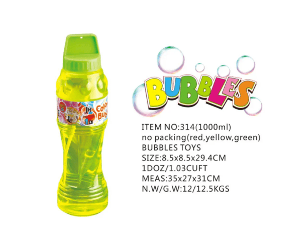 Sam Toys Bubble Product Size: 8.5*8.5*29.4Cm 1L - Marah Kids