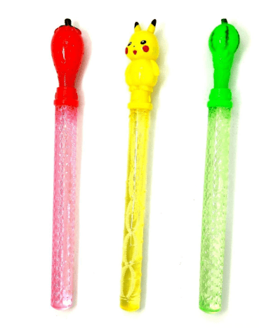 Sam Toys - Bubble In Pen 3Pcs Per Pack Product Size: 2.5*2.5*12.5Cm 20Ml - Marah Kids