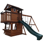 Mountpeak - Elbrus Swing Set & Playhouse with wooden roof