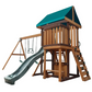 Mount Peak - Logan Swing Set & Playhouse with balcony