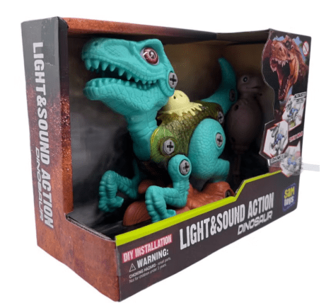 Sam Toy stake - Apart Dinosaur Mini Velociraptor (Green) - Marah Kids