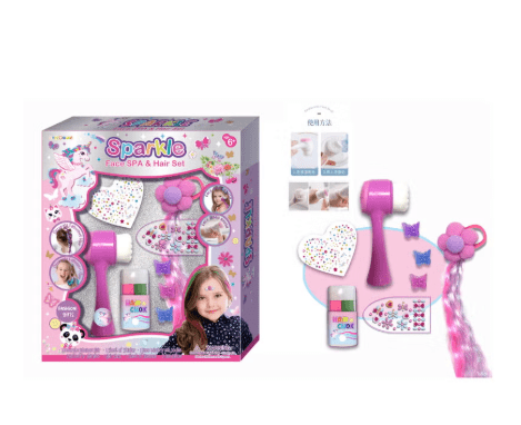 Pecoware - Sparkle Face Spa And Hair Set - Marah Kids
