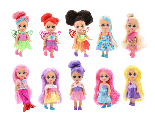 Funville - Dreameez 10Pk Mini Fantasy Dolls - Marah Kids