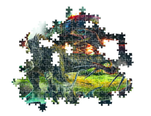 Clementoni Puzzle Hqc Jurassic+Poster 1000Pcs