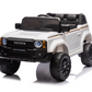 Toyota Prado Children Ride On Car with Remote Control - White 12V