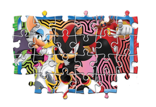 Clementoni Puzzle Sonic Revitalized 2X60-pieces