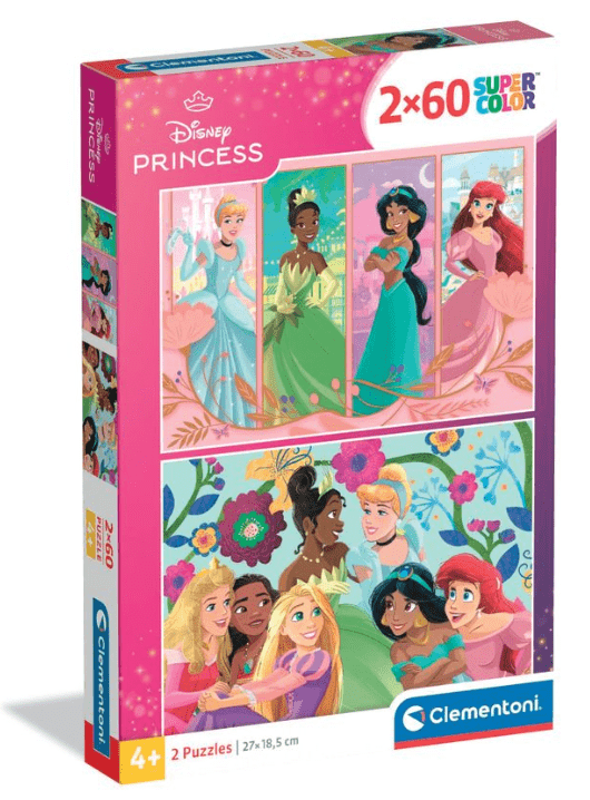 Clementoni Puzzle Disney Princess Chatting 2x60-pieces