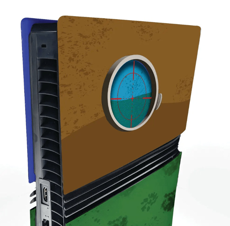 Merlin Craft Customized Painted Playstation 5 Pro Digital Console The Explorer - Marah Kids