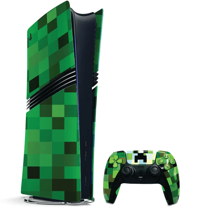 Merlin Craft Customized Painted Playstation 5 Pro Digital Console Miner - Marah Kids