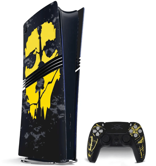 Merlin Craft Customized Painted Playstation 5 Pro Digital Console War Zone - Marah Kids