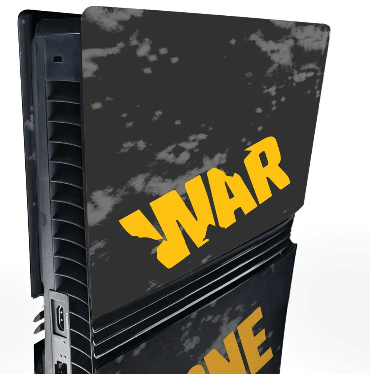 Merlin Craft Customized Painted Playstation 5 Pro Digital Console War Zone - Marah Kids