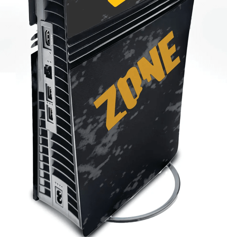 Merlin Craft Customized Painted Playstation 5 Pro Digital Console War Zone - Marah Kids