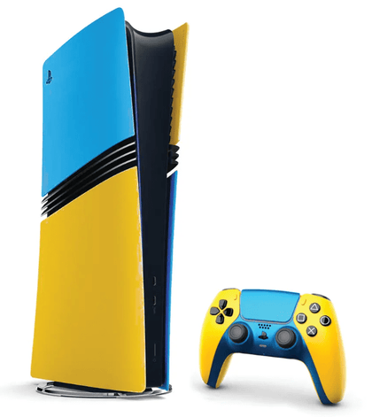 Merlin Craft Customized Painted Playstation 5 Pro Digital Console Macaw - Marah Kids